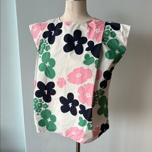 Marimekko Floral Print Women's Top